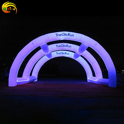 Strong lighting inflatable arch for promotion Publicity