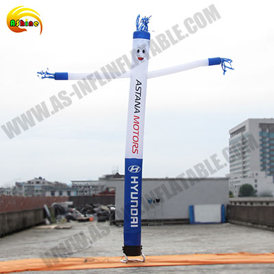 Strong one leg inflatable dancer for promotion Publicity
