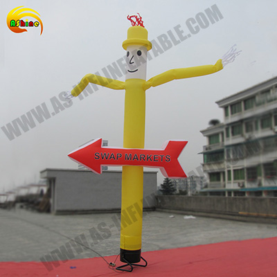 Strong With skirt inflatable dancer for promotion Publicity