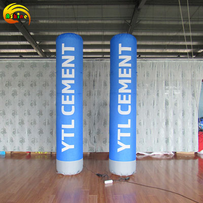 Strong inflatable pillar for promotion Publicity