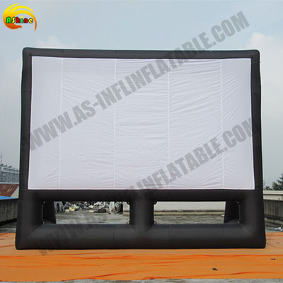Strong seam inflatable screen for promotion Publicity