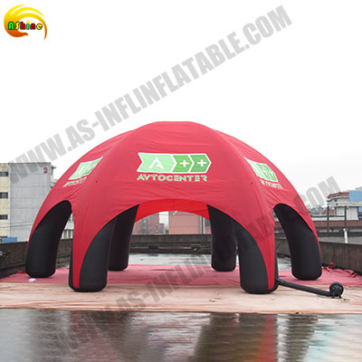 Strong 6 leg inflatable tent for promotion Publicity
