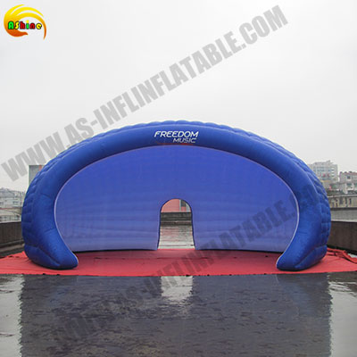 Strong inflatable luna tent for promotion Publicity
