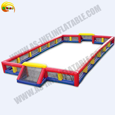Strong inflatable soap football field for promotion Publicity
