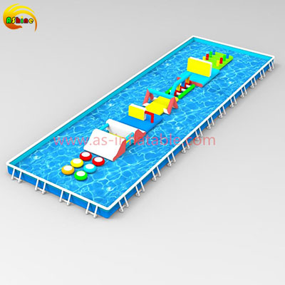 Strong inflatable water polo ball field for promotion Publicity